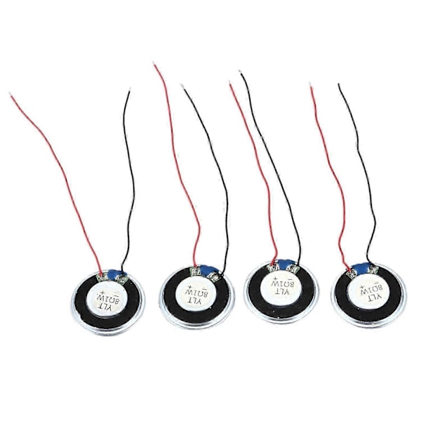 4 st Interna Högtalare Magnet 30mm 2800Hz 8Ohm 1W kompatibla med PC Laptop