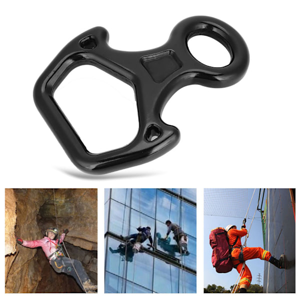 25KN Åtta Repelling Ring Rappel Ring Klippklättring Räddningsutrustning