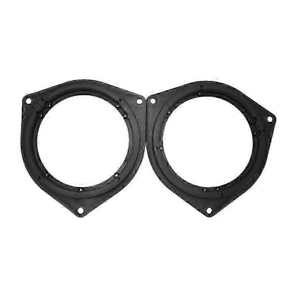 6,5 tommer Front Bagdør Stereo Højttaler Måtte Adapter Ledning Monteringsstik Plader Beslag Afstandsstykker Ring kompatibel med