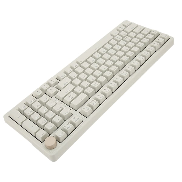 Mekanisk tastatur N Key Rollover Hot Swappable 20 lyseffekter Rød bryter USB kablet tastatur