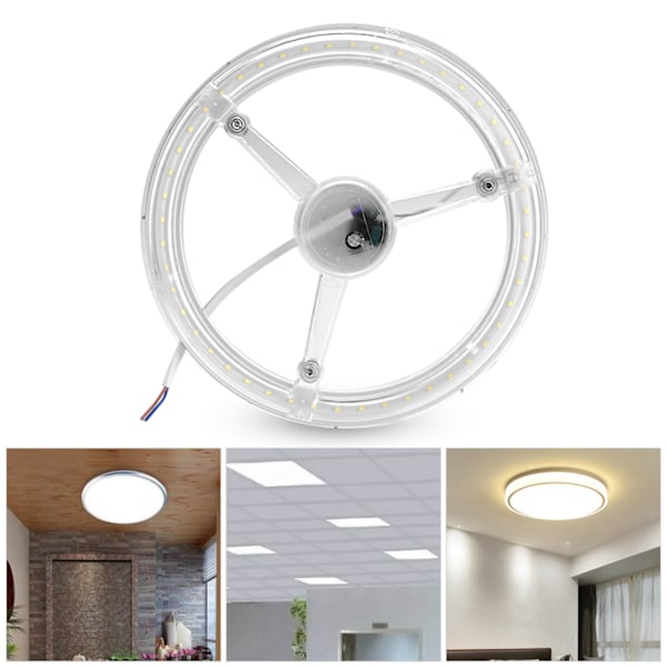 AC180-265V 36W LED-downlight, erstatningspanel for taklampe, hvit, til innendørs bruk
