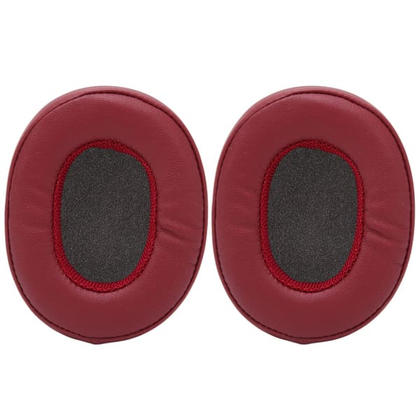 Protein Leather Erstatningsøreputer for Skullcandy Crusher 3.0 Trådløs Hesh3 Øreputer Reparasjonsdeler Vinrød