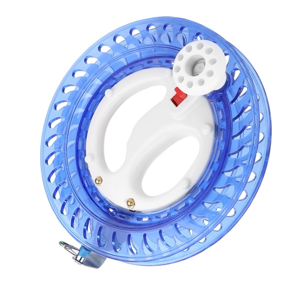 ABS multifunktions havsfiskehjul Handtrådslindning fluglina fiskerulle Tillbehör blå