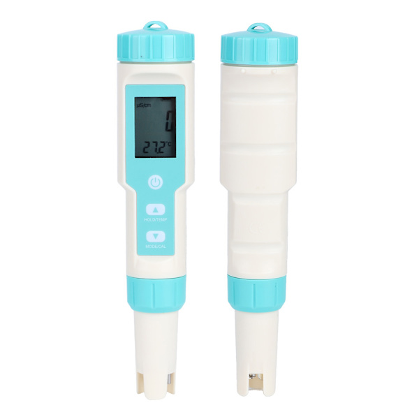 Vattentät elektronisk salthalt PH TDS EC ORP Tester Hydrometer Vattenkvalitetstestverktyg