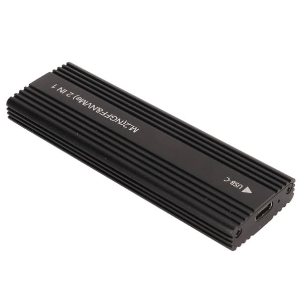 SSD-hölje Dual Protocol M.2 NVMe SATA High Speed ​​10Gbps Extern SSD-hölje för M.2-hårddiskar