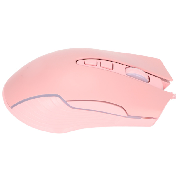 Trådbunden spelmus ergonomisk design RGB sex nivåer DPI justerbar exakt positionering datortillbehör