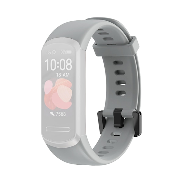 Blød silikone armbåndsrem erstatningsurrem til Huawei Band 4