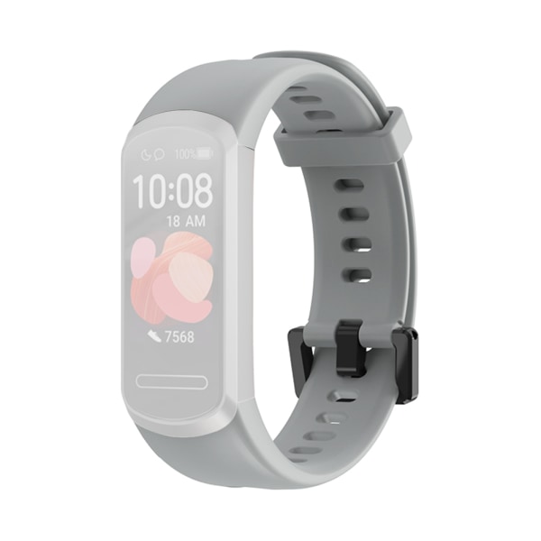 Mjukt silikonarmband som ersätter klockarmband för Huawei Band 4