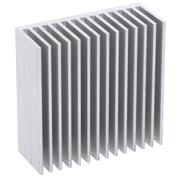 4 stk. aluminium køleplade til varmeafledning til routere CPU Q50 x 20 x 50