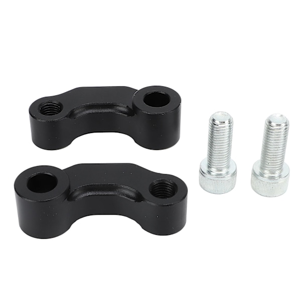 2 stk. Motorsykkel Bakspeil Monteringsbrakett Sidespeil Forlengelsesholder Erstatning For SUZUKI VStrom DL650 2017-2022 Svart