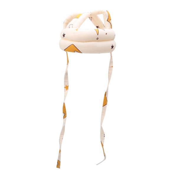 Baby Cloth Protective Cap Comfortable AntiCollision Toddler Learn to Walk Head Protection(Light Salmon Color )