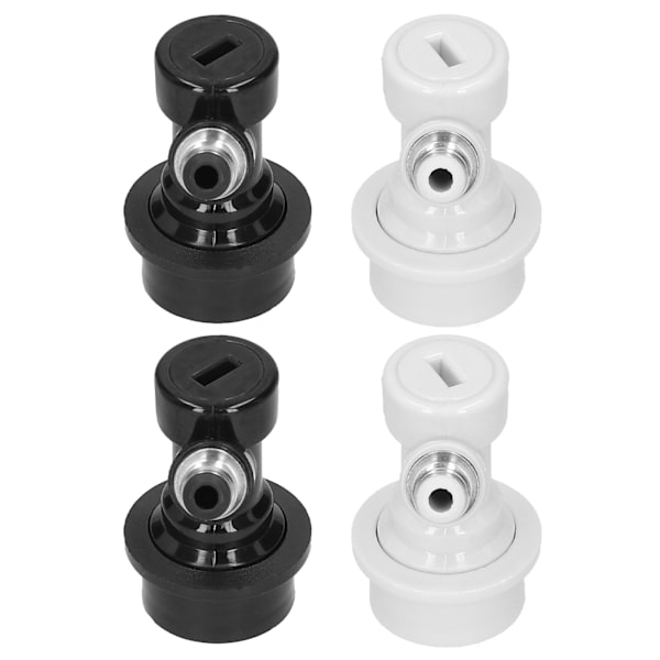 2 par Ball Lock Keg Disconnect Sæt Keg Koblinger Homebrew Øl Keg Konnektorer til Corny