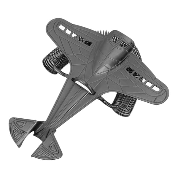 Fighter Plane Cocktail Strainer i rustfritt stål for hjemmebar, profesjonelle bartendere, svart