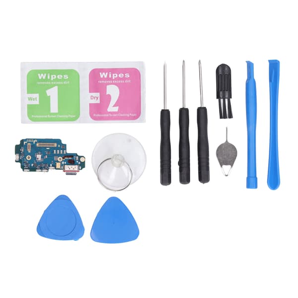 PCB USB-laddningsport dockningskontaktkort flexkabelbyte för Samsung S22 Ultra 5G S908B EU-version