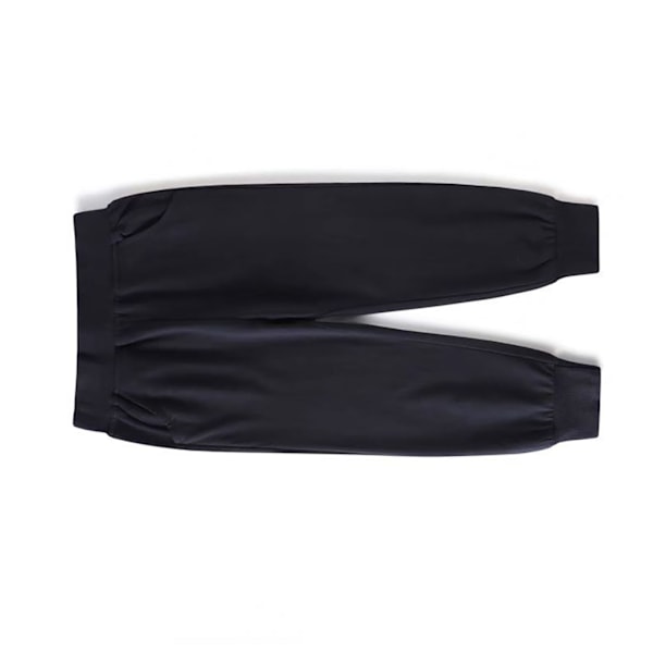 Børne Joggingbukser med Elastisk Talje, Åndbare og Moderne Bukser i Bomuld til Drenge og Piger i Størrelse 120-130 cm, Sort