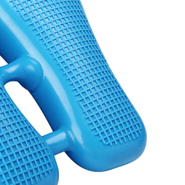 Mini multifunktionell uppblåsbar stepmaskin PVC massagepunkt träningskuddebräda för hemgym blå