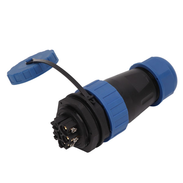 Vattentät stickkontakt 380V 45A bakmutter Svetsning Gratis power 5 stift, kontaktstorlek 2,8x5 mm