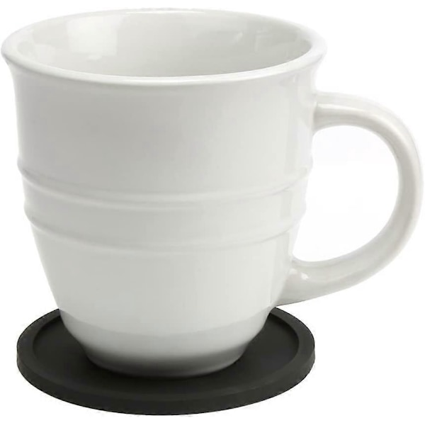 6 kpl - 9,8 x 0,5 cm, silikoniset lasinaluset - liukumattomat lasinaluset sisä- tai ulkokäyttöön - lämmönkestävät ja tahroja hylkivät lasinaluset - tyylikkäät ja kestävät lasinaluset