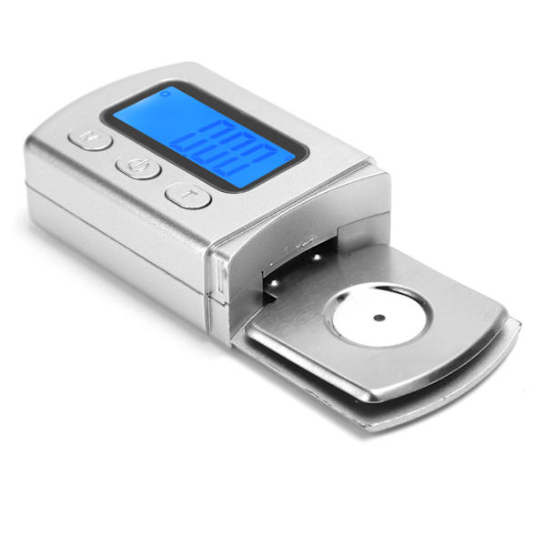 ABS kompakt digital platespiller Stylus Force Meter skalamåler med bakgrunnsbelysning
