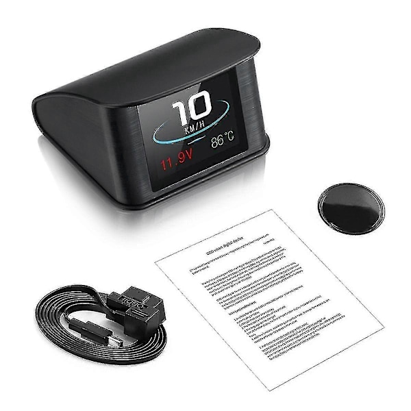 Bil Obd Digital Måler Hud P10 2.2-tommer Lcd Skærm Obd Bil Head-up Enhed, Smart Digital Instrument Head-up Display -CHNSZ