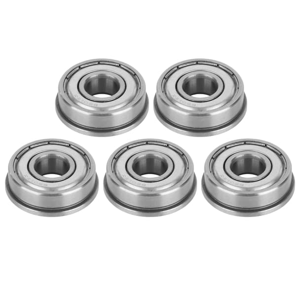 5 st flänskullager för transmissionsutrustning, underhållningsrobotar 12x32x10mm / 0,5x1,3x0,4in