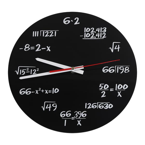 Akryl Vægur Matematisk Moderne Design Hjemmekontor Dekoration Tilbehør