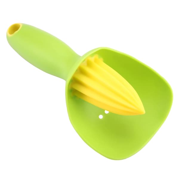 Ergonomisk Manuell Mini Sitronpresse for Lime Appelsin (Grønn)