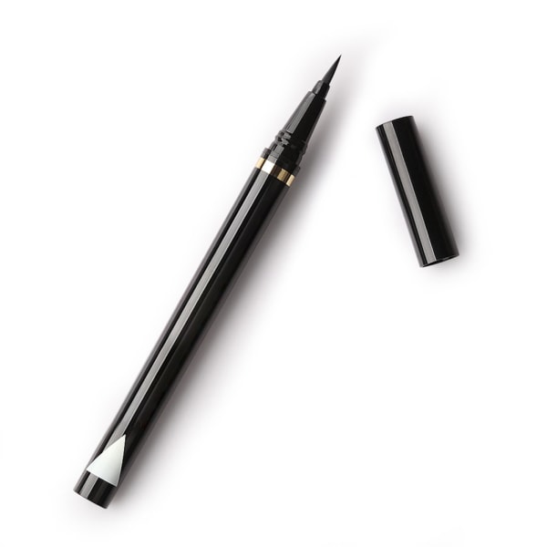 Musta Pitkäkestoinen Eye Liner Pencil Vedenpitävä Eyeliner Kosmeettinen Meikki Nestemäinen Eyeliner Pen