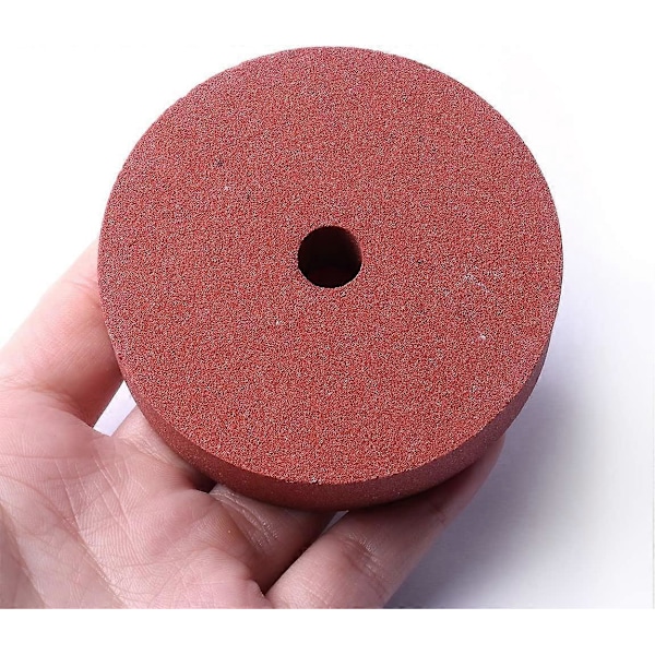 1 stk. 75 mm Diameter Korn 120# Poleringsslibesten Hjul til Bænkslibere