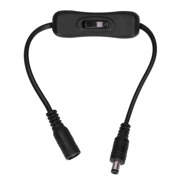 DC Switch Forlængerkabel 20AWG Elektronisk Tilbehør til Lys Vandpumpe 12V/24V