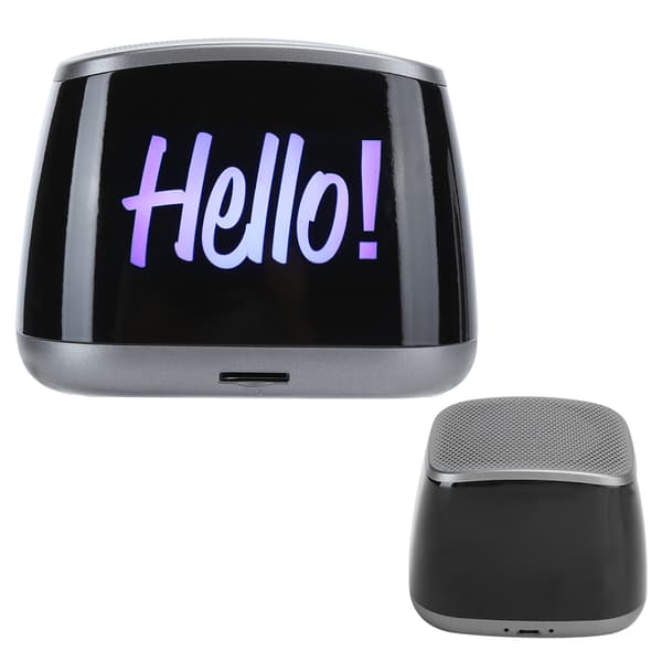 Trådløs Bluetooth-højttaler Mobiltelefon Mini Bærbar Plug Card Baslyd Stemmeboks Grå