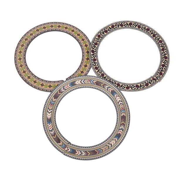 3st Guitar Sound Hole Inlay Klassiska akustiska gitarrer Musikinstrumenttillbehör