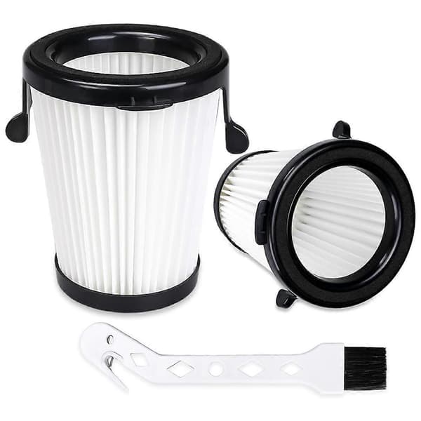 2-pack 49-90-1950 Kompakta Vakuumfilter Set med 1 st Rengöringsborste