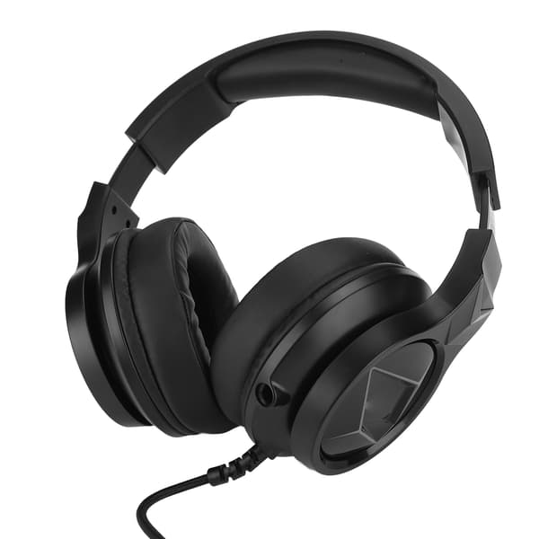 TAIDU Gaming Headset 7.1 Surround Sound Headset med mikrofon ørepuder RGB-lys til PC bærbar computer