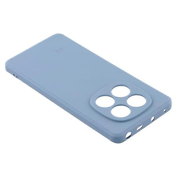 Bulk Buy Compatible with Xiaomi Redmi Note 14 Pro 5G Case Straight Edges Soft TPU Matte Phone Back Cover Grey