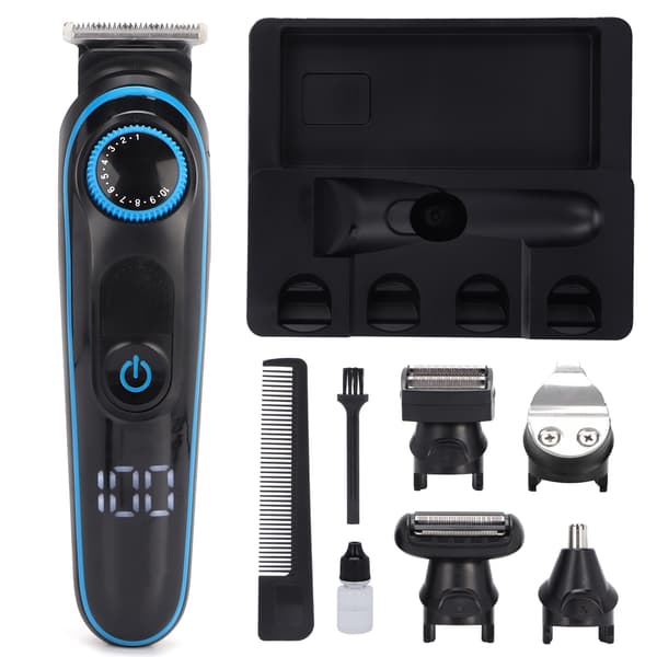 Elektrisk rakapparat, multifunktionell USB-uppladdningsbar näshårstrimmer, groomingkit