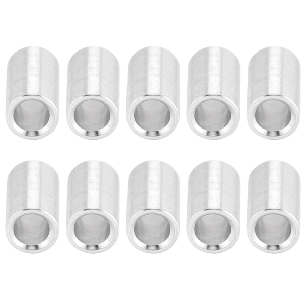 10 stk. Aluminiumslegering Afstandsstykke Rund Uden Gevind Afstandsstykke Tilbehør Ydre Diameter 6mm Lang 12mm