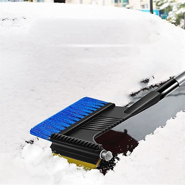 Isskraper Isskrape Bilspade Snøfjerning Bilvindusvisker Snø Is Bilskrape og Børste Snøkostverktøy Snøbilskrape for Lastebil, SUV,