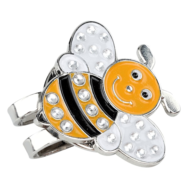 Holdbar udendørs metal magnetisk golfboldmarkør med hatklips Golfer tilbehør (bi)