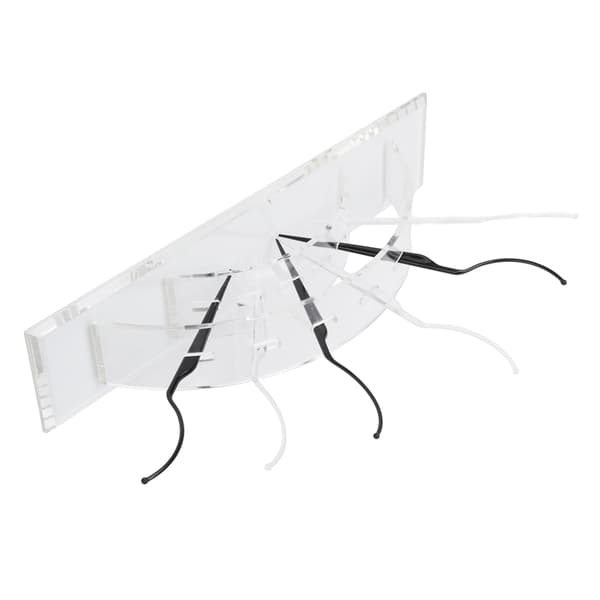 6 stk. falske øjenvipper display stick holder applikator værktøj 3D øjenvippe extensions stil prøvepinde