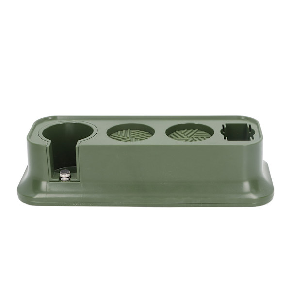 Universal vaskbar kaffestampestation, skridsikker kaffefilterholder til 51mm 53mm 58mm portafiltre, grøn
