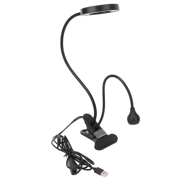 2 i 1 Svanehals Hærdelampe USB-interface Justerbar Bøjelig UV Neglelampe til Manicure