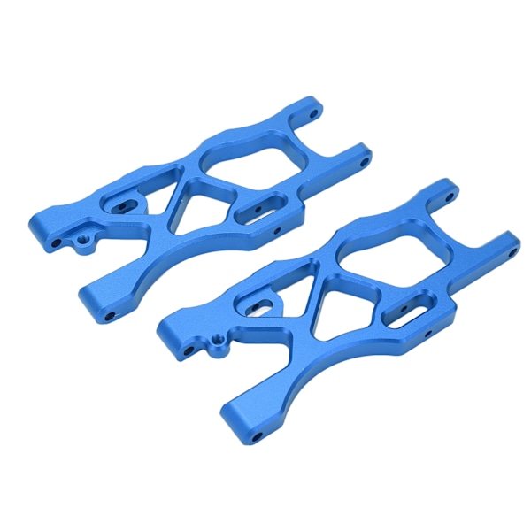 1 par aluminiumslegering RC-bil bakre hem arm metall nedre svingarm RC-bil oppgraderingsdel for ARRMA MOJAVE 6S 1/7 blå