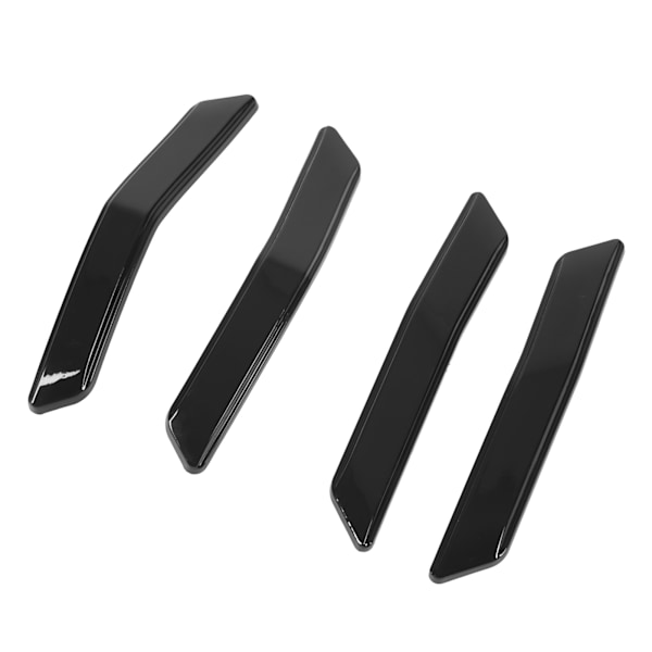 4 st Car Door Edge Guards Anti Scratch Protector Trim ersättning för Tesla Mode Y 2021 till 2023 Svart