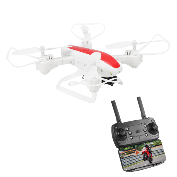 5 megapikselin 2,4 GHz HD Drone -kaukosäädin taitettava ammattimainen ilmakuvaus QuadcopterWhite