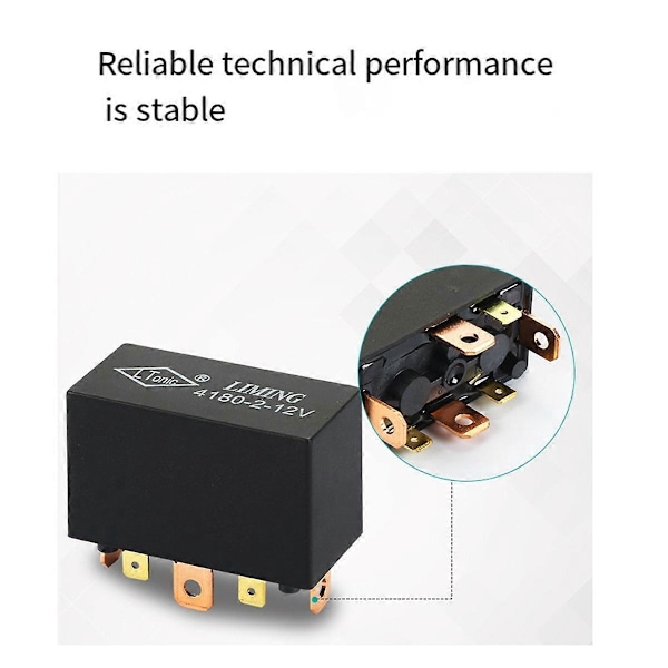 12V 80A/100A Auton vinssin rele 4180-2 Seitsemän nastan autorele