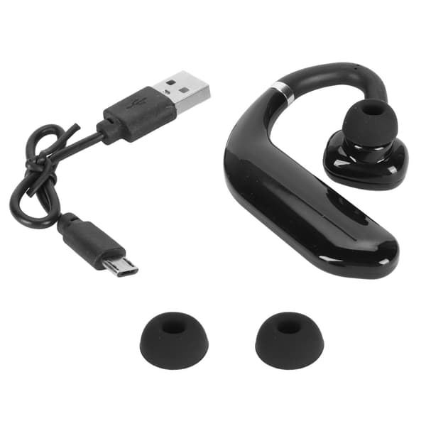 Bluetooth 5.0 Headset Stereoljud Brusreducering Lättvikt Handsfree Trådlös Bluetooth Enkel Hörsnäcka