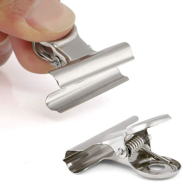 Bulldog Teräksiset Metallipidikkeet 31 mm Paperinipistimet 24 KPL
