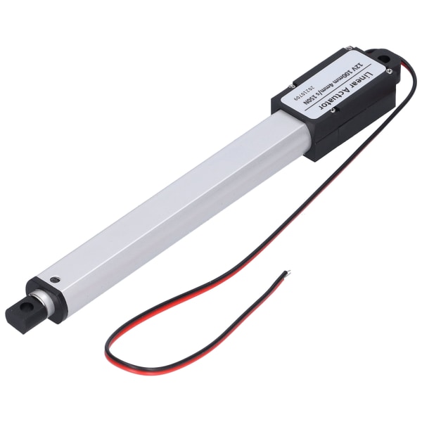 Lineaarinen toimilaite DC 12V 100mm sisäinen rajakytkin, hiljainen sähköinen mini lineaarinen toimilaite teollisuusmaatalouteen 4mm/s-150N