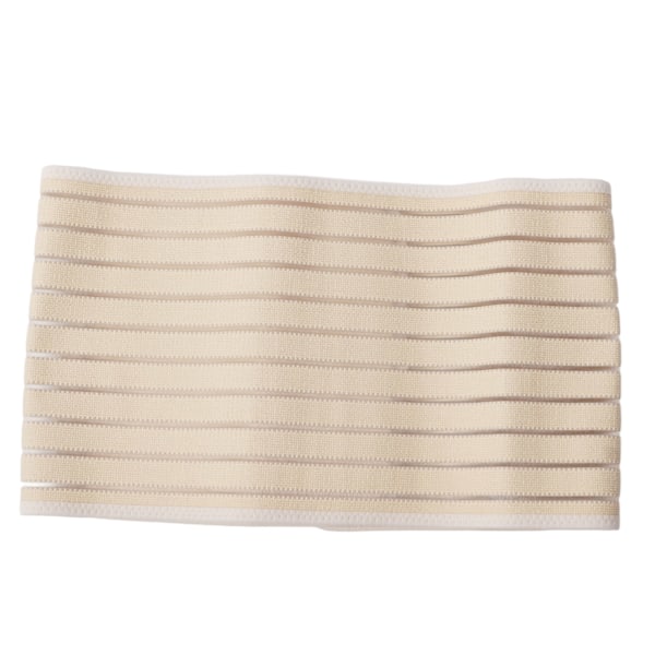 Postpartum Belly Support Wrap Andningsbar Hög Elasticitet Midja Slankning Bälte M Storlek Hudfärg